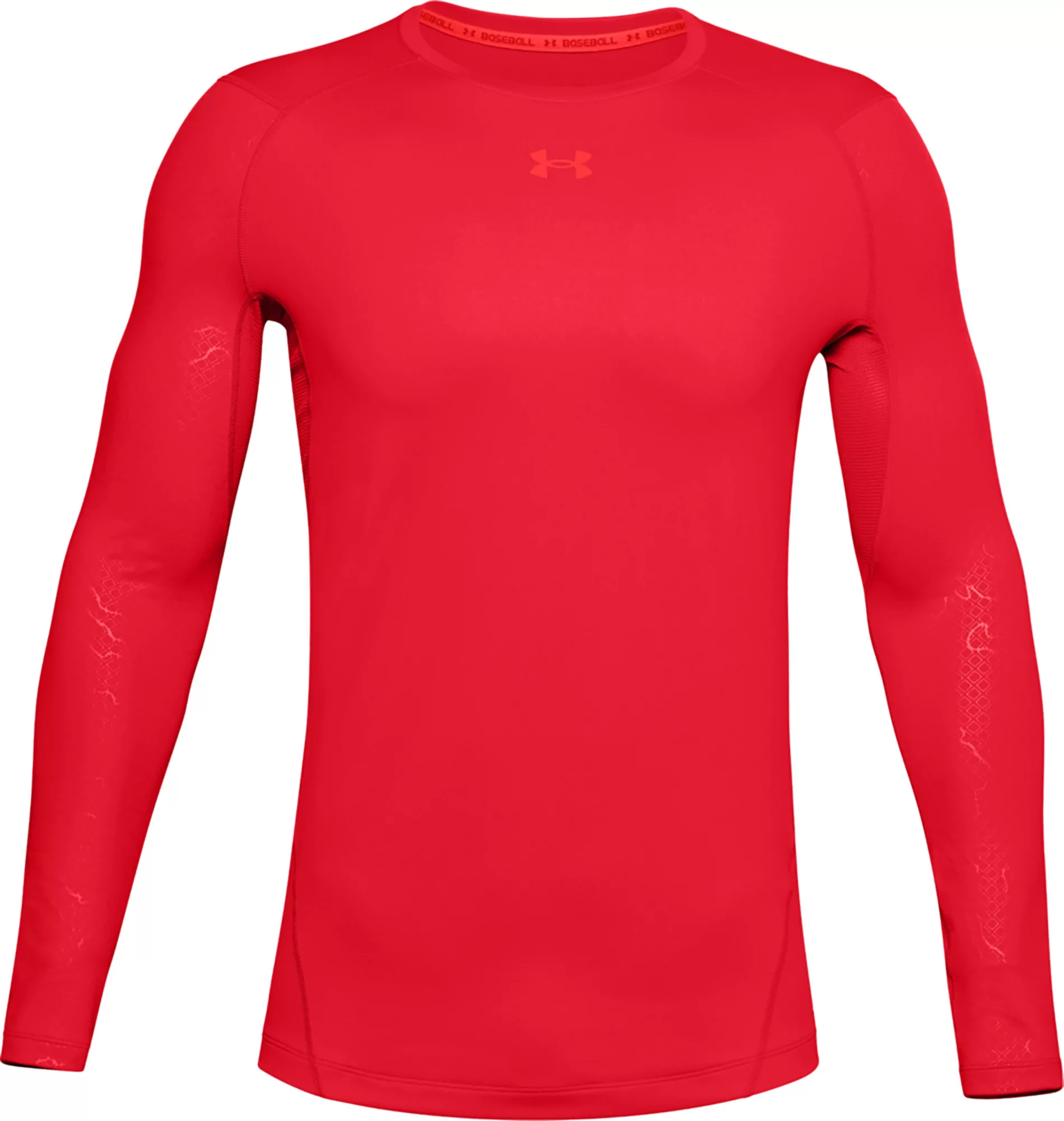 Under Armour Men's Baseball ColdGear® Long Sleeve Shirt - Image 5