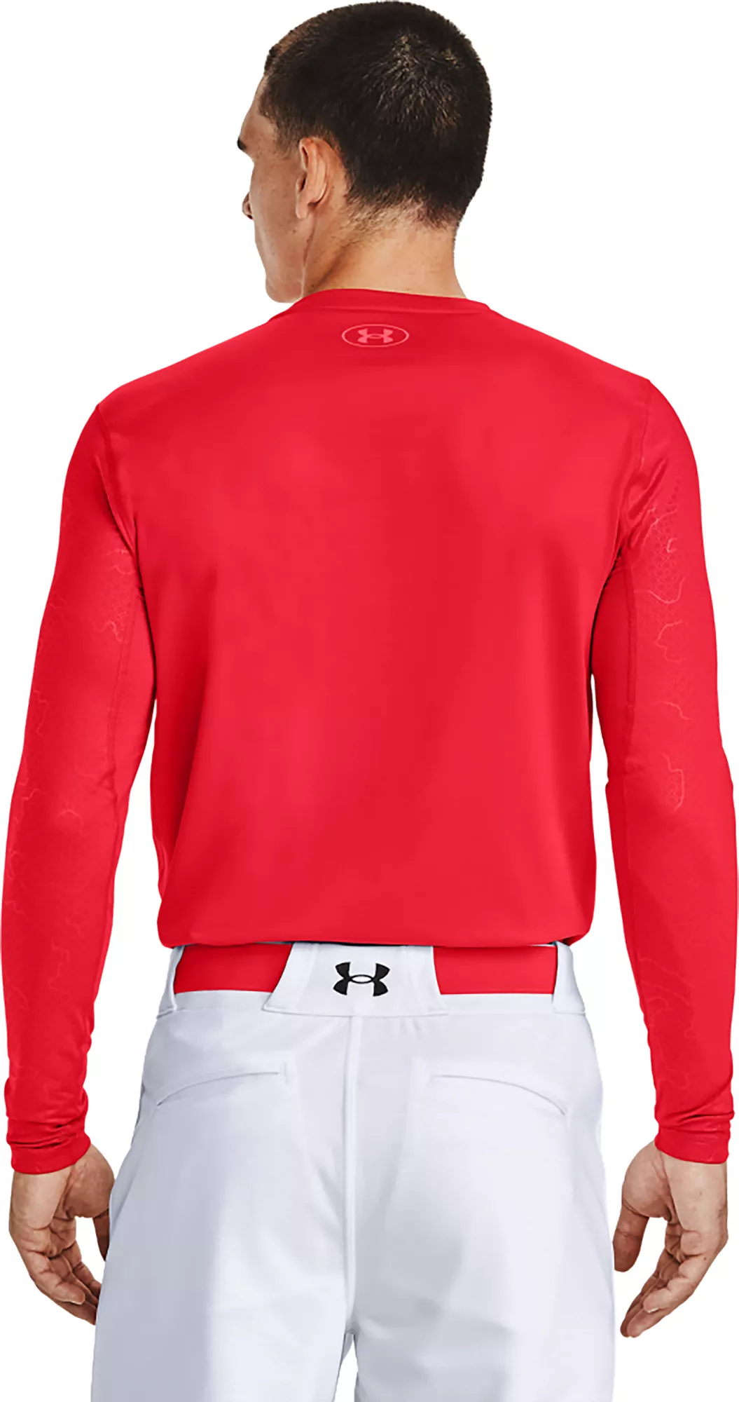Under Armour Men's Baseball ColdGear® Long Sleeve Shirt - Image 3