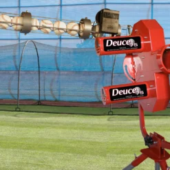 Heater Deuce 75 Pitching Machine W/ Xtender 36' Batting Cage